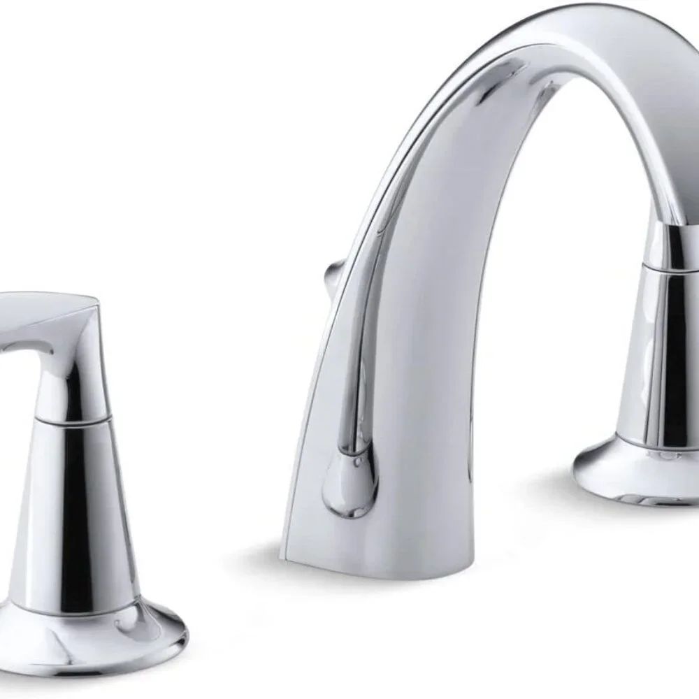 KOHLER Bathroom Sink Faucet Alteo 2-Handle Polishe Chrome 45102-4-CP Metal Drain